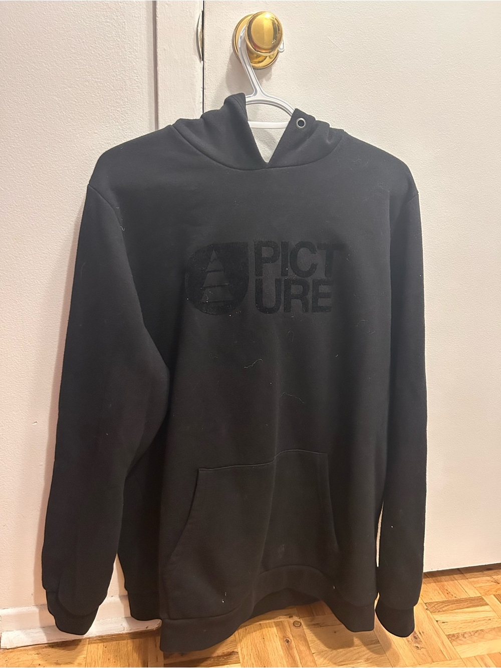 Picture Black Men's Logo Hoodie